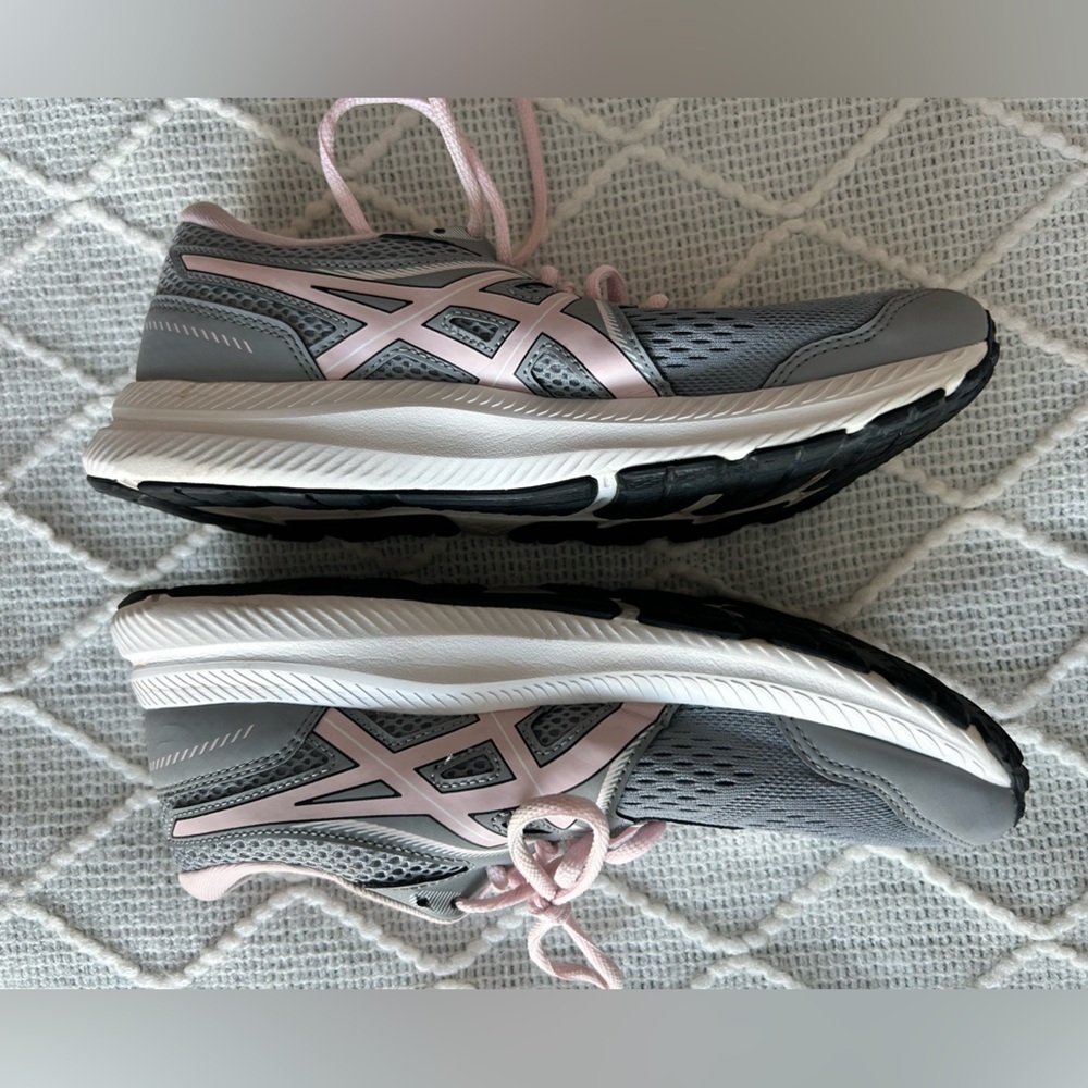 ASICS Women’s Gel Contend 7 Grey/Gray and Pink size 9